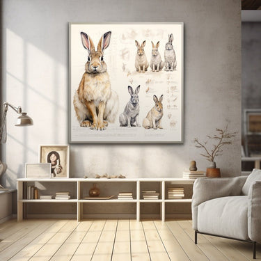 Wild Rabbit Painting